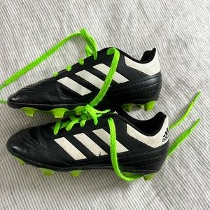 Adidas kids size 12K soccer cleats